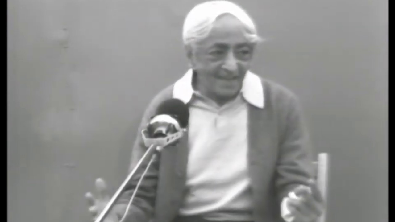 Everyone is conditioned | J. Krishnamurti