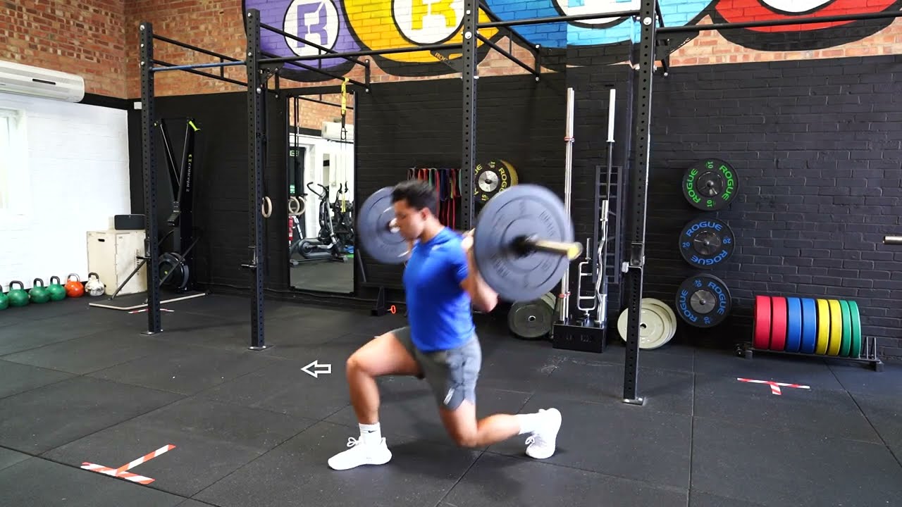 Barbell Lunges