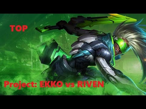 FULL GAMEPLAY EKKO VS RIVEN - TOP LANE - League of Legends