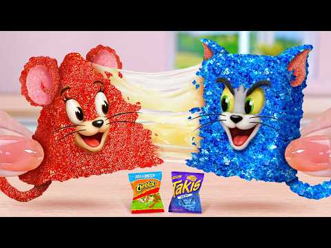 Best Of Korean Food 💖 How To Make Tom & Jerry Chicken Nuggets 🐱🐭 Tina Mini Cooking