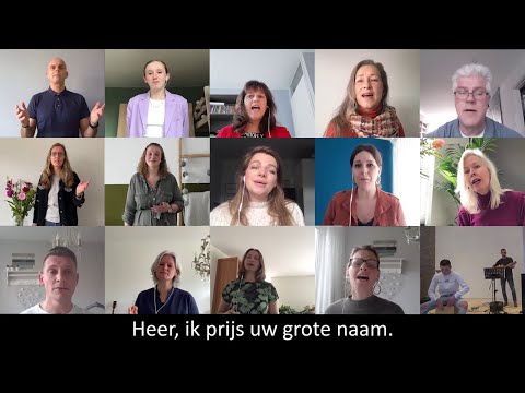 GKV Ridderkerk zingt Opwekking 430 : Heer, ik prijs uw grote naam