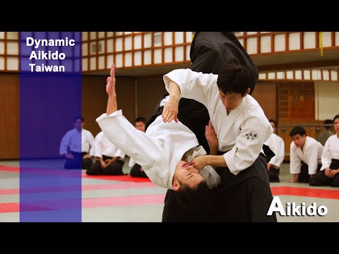 Aikido Use body softly and move dynamically in Taiwan - Shirakawa Ryuji shihan