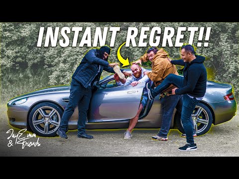 4 Men, 1 Aston: Can You Fit Four Adults in a DB9 Without Breaking Anything?
