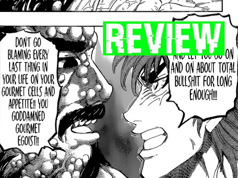 Toriko Manga Chapter 371  Review  -Midora Is Not Dead!!!     トリコ
