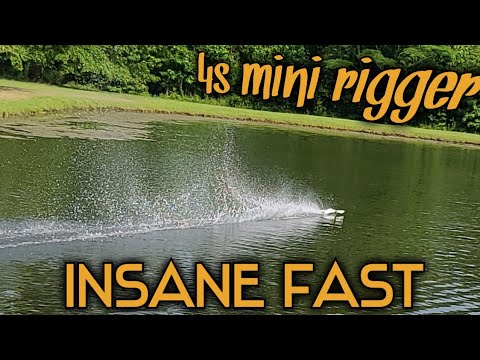 RC Pro Boat Mini rigger -  4s Mini Outrigger maiden run