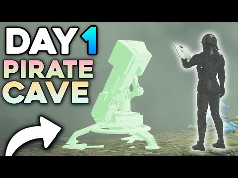 Claiming one of Lost Island's Best Caves DAY 1 - ARK: Lost Island Ep 1