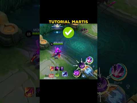 Martis tutorial combo by moba squad ✅😱