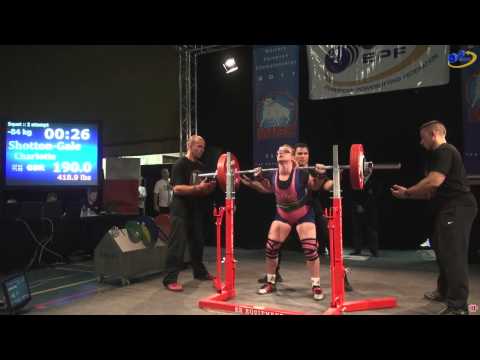 Women -72 to 84+kg Squat of 2011 EPF Western European Championships