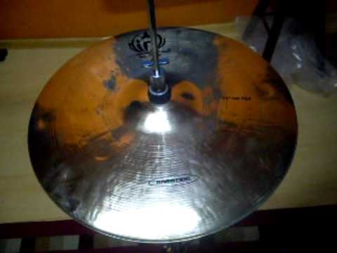 Diril Cymbals Brasil - 13 Hi Hat HammerXl Serie.wmv