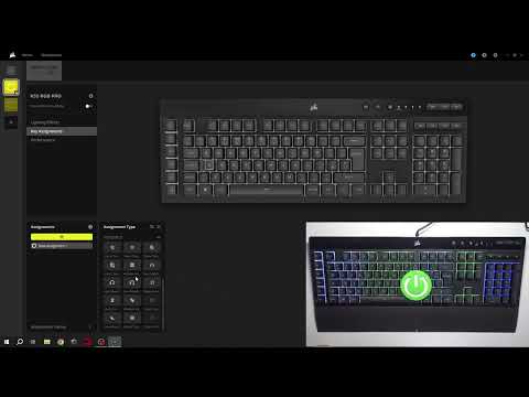 How to Manage Key Assignments on Corsair K55 Pro?