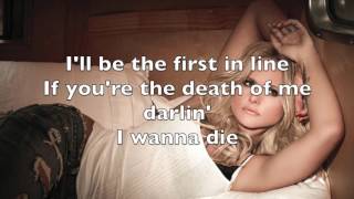 Miranda Lambert I Wanna Die Lyric video