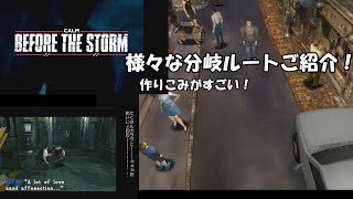 RE CALM BEFORE THE STORM 全ルート紹介