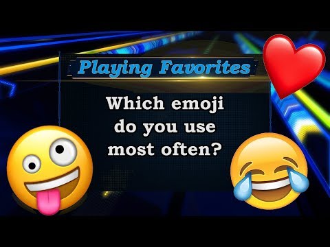 Playing Favorites - Which Emoji Do You Use Most Often? Sports Stars of Tomorrow