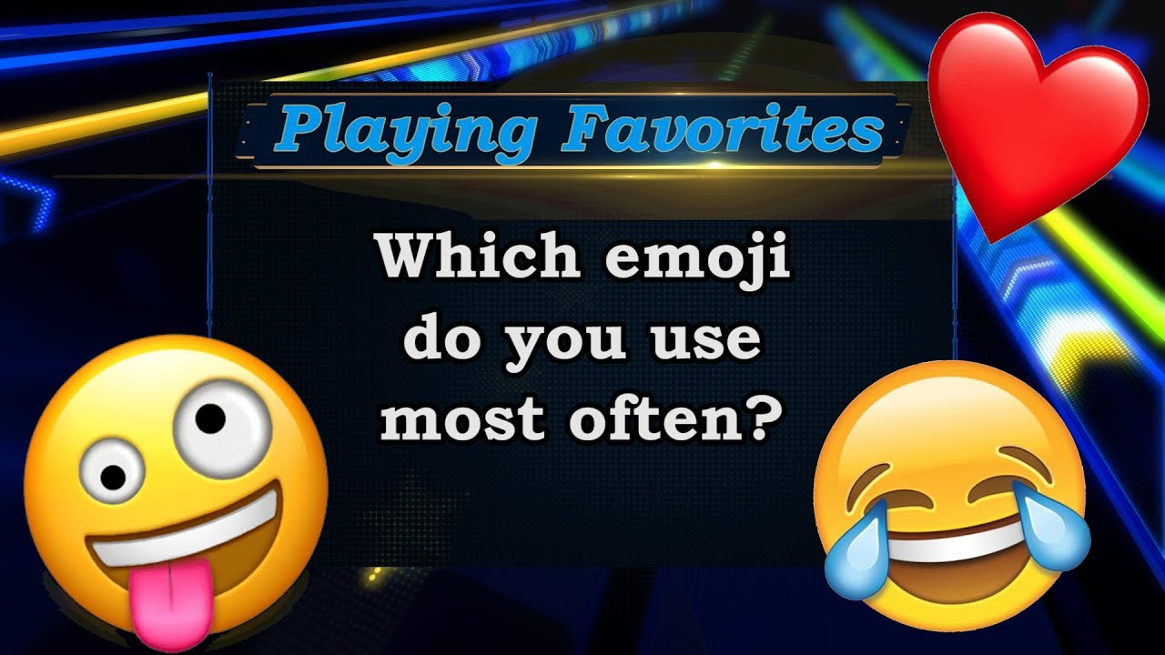 Playing Favorites - Which Emoji Do You Use Most Often? Sports Stars of Tomorrow