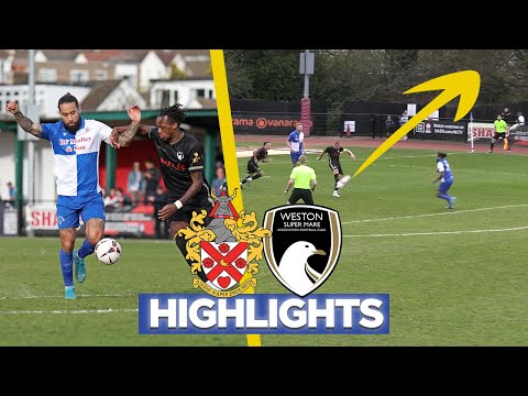 100 YARD GOAL?! | Hornchurch v Weston-Super-Mare HIGHLIGHTS