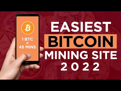 Mine 1 Bitcoin in 45 minutes   Free Bitcoin Mining Website 2022