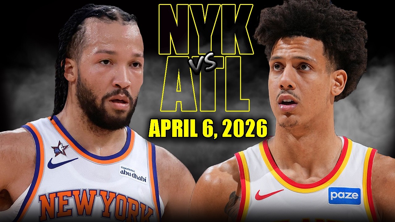 4월7일 뉴욕 애틀랜타 NBA 하이라이트