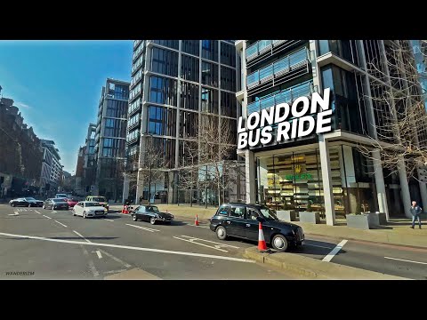 LONDON Bus Ride 🇬🇧 - Route C1 - Single decker bus ride from White City to Victoria Station 🚌