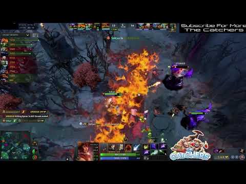 ABED Plays Mid Lina vs Invoker - Dota 2 Pro Highlights 2018