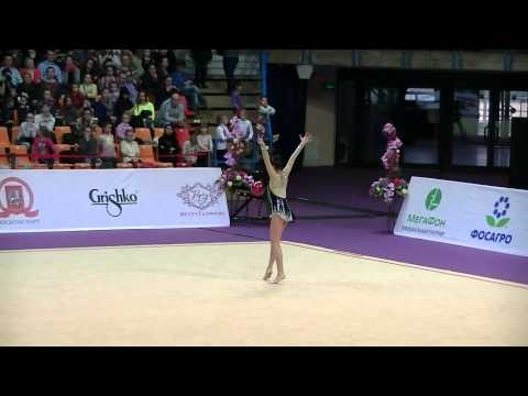 Rustemova Amina (KAZ) ball Int Comp Junior Grand Prix Moscow 2015