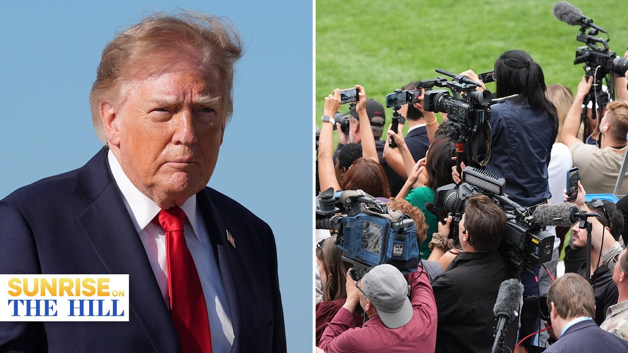 Video: Networks suspend White House pool coverage after Trump bans CNN, MS NOW, Politico