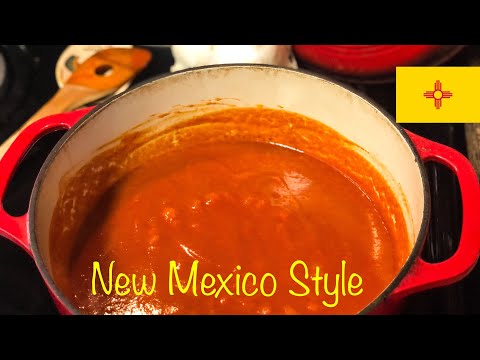 New Mexico Red Chile Sauce Recipe