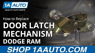 Fixing Failing Door Latches and Locks on 2002-2024 Dodge Ram & Ram ...