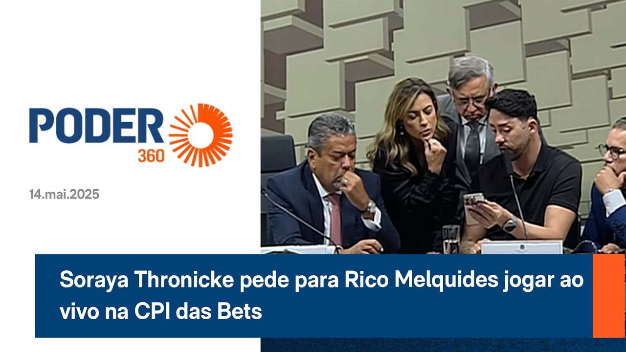 Soraya Thronicke pede para Rico Melquides jogar ao vivo na CPI das Bets
