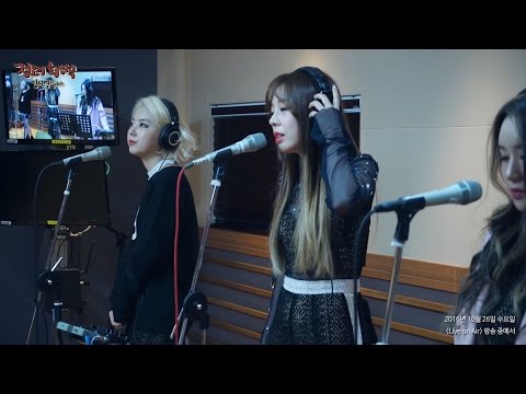 [Invite Teacher] LADIES' CODE - The Rain, 레이디스 코드 - The Rain [정오의 희망곡 김신영입니다] 20161026