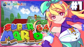 【SUPER MARIO 64】First time playing!!【NIJISANJI EN | Pomu Rainpuff】