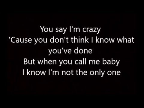 Sam Smith - I'm Not The Only One Lyrics