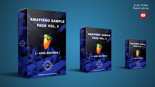 1GB Amapiano Sample Pack Vol. 2 (+4000 Sounds) Dj Maphorisa x Busta 929 x Kabza de Small | Fl studio