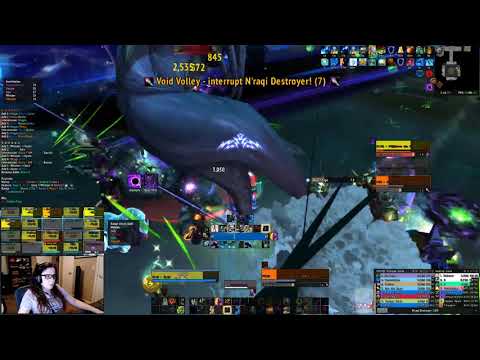 Uldir - Mythic Mythrax the Unraveler - LA First Kill  |  Enhancement Shaman PoV