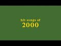 Hit Songs Of 2000 Spotify Playlist