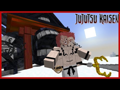Unbelievable! Gingershadow Masters Cursed Spirit Manipulation and Battles Sukuna in Minecraft Jujutsu Kaisen Mod