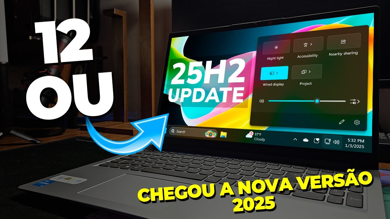 Windows 11 25H2 ou Windows 12 - A próxima Versão do Windows ACABOU De SER LIBERADA!