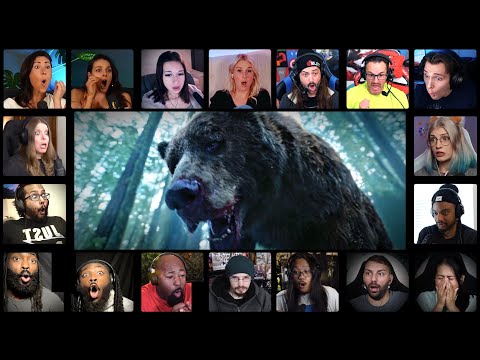 Bear Attack Scene | The Revenant (2015) * Reaction Mashup