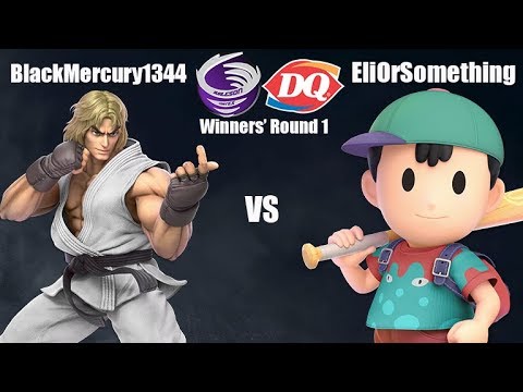 Burleson Vortex #33 - EliOrSomething (Ness) VS BlackMercury (Ken/Capt. Falcon) - Winners' Round 1