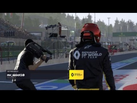 Big F1 Crash at Spa on F1 2020