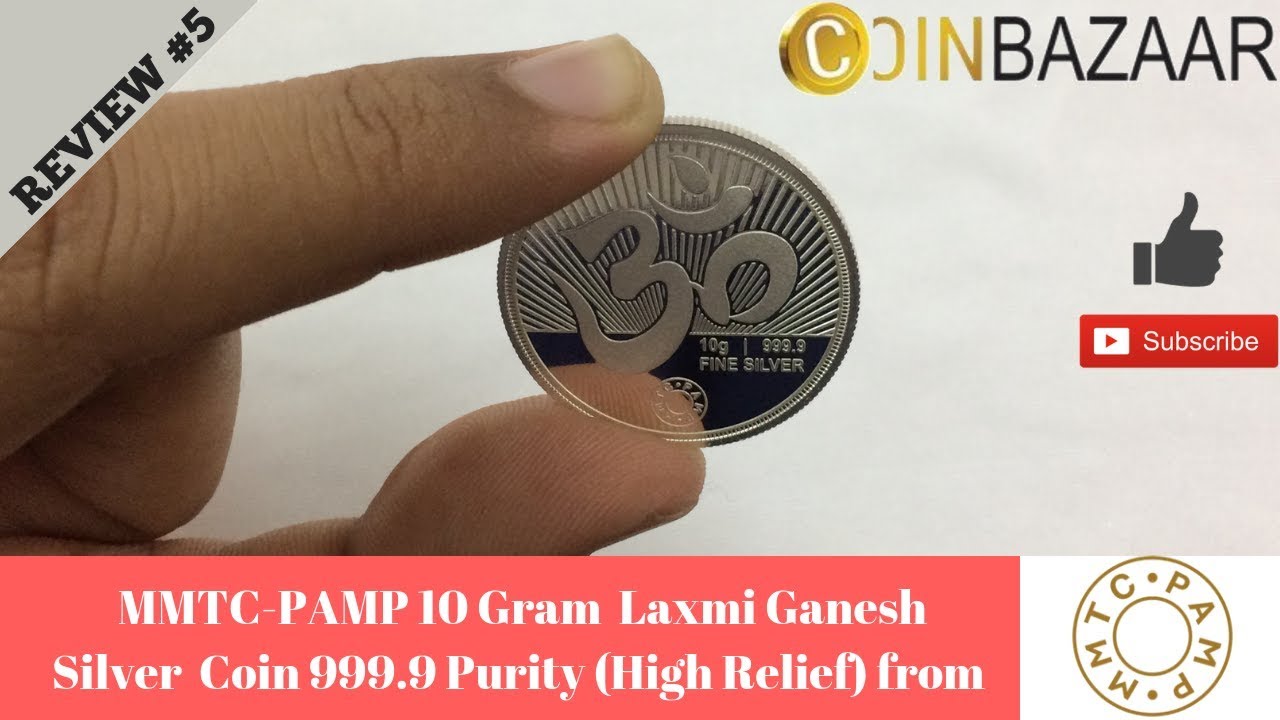 Watch video MMTC PAMP Silver Coin Review - 10 Gram Laxmi Ganesh | Indian Bullionaire Now MMTC PAMP Silver Coin Review - 10 Gram Laxmi Ganesh | Indian Bullionaire
