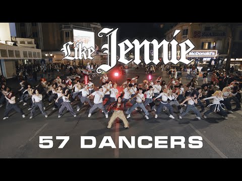[KPOP IN PUBLIC | 57 DANCERS] JENNIE - like JENNIE Dance Cover By The D.I.P