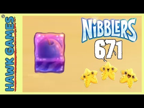 Fruit Nibblers Level 671 - 3 Stars Walkthrough, No Boosters