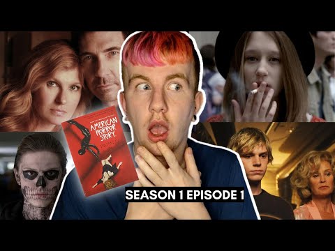*daddy is serving body...* AMERICAN HORROR STORY - SEASON 1 EPISODE 1 // REACTION