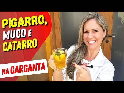 Chá para MUCO NA GARGANTA (Pigarro, Catarro, Secreção..) - Fácil, Barato e Funciona!