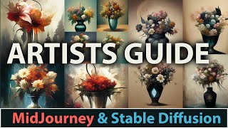 Artists References & Style Guides - For MidJourney & AI Art - These are the ones I depend on.