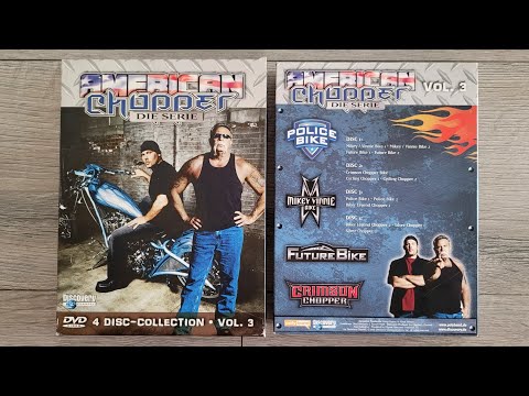 AMERICAN CHOPPER - Die Serie - DVD BOX 3 - Collection Vol.3 UNBOXING (German/Deutsch) Series DVD Set