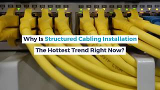  Why Is Structured Cabling Installation The Hottest Trend Right Now?