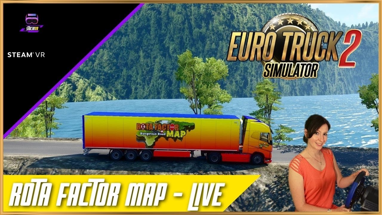 Stocki VR - Dangerous Roads // EURO TRUCK SIMULATOR 2 VR // Rota Factor Map ️️#ets2vr - LIVE