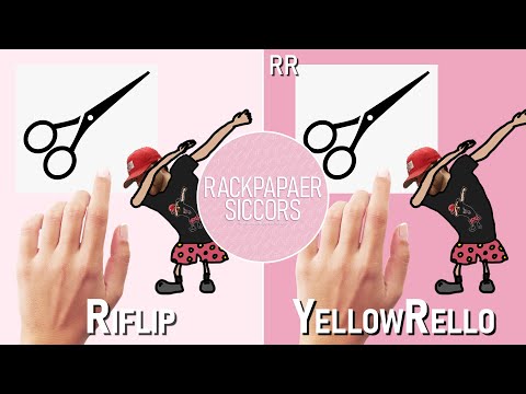 Rackpapaer Siccors - RR - Riflip (Rock / Paper / Scissors) vs. YellowRello (Rock / Paper / Scissors)