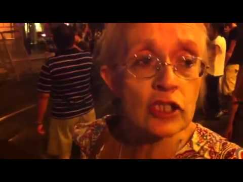 Interview with 58-year-old woman detained by police - Madrid 13-07-2012